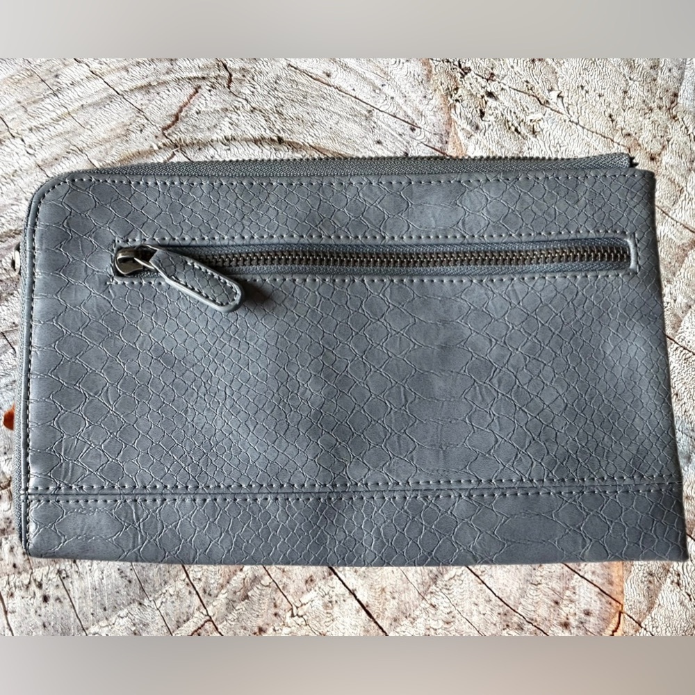 Joy Susan “Tina” Python Zip Around Wristlet - image 5